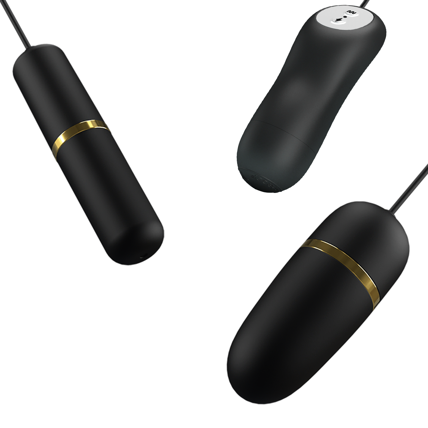 Виброяйцо + вибропуля с электростимуляцией "Pretty Love Double" 