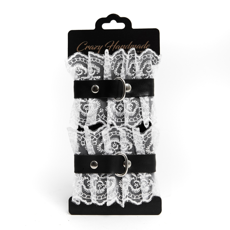 Оковы "Crazy Handmade" белое кружево 